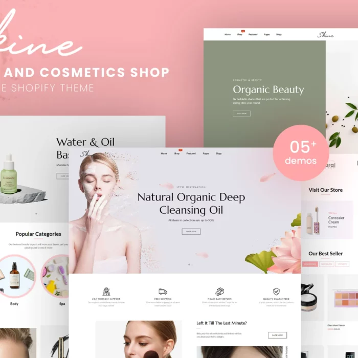 Tema Shopify para tienda de belleza y cosméticos