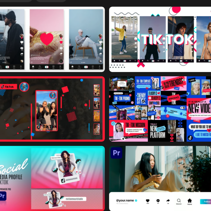 Pack de 58 Plantillas para TikTok