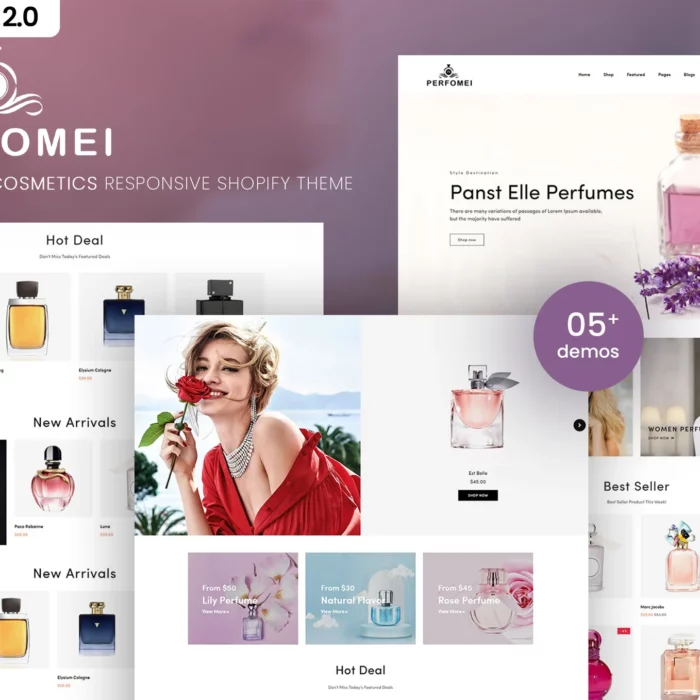 Tema Shopify para tienda de perfumes y cosméticos